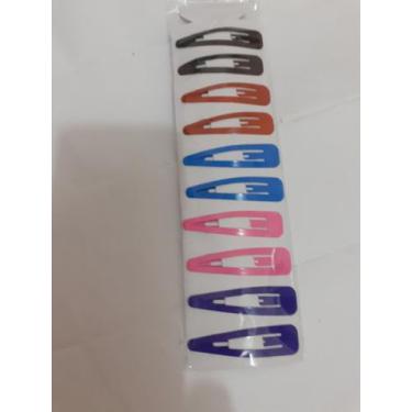 Imagem de Kit Tic Tac Presilha De Cabelo C/10 Unidades Grande  - ACESSÓRIOS, col