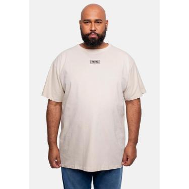 Imagem de Camiseta Fatal Estampada Plus Size Masculino-Masculino