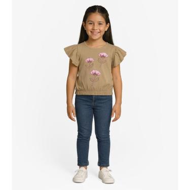Imagem de Blusa Infantil Manga Curta Infinita Cor Rosa-Feminino