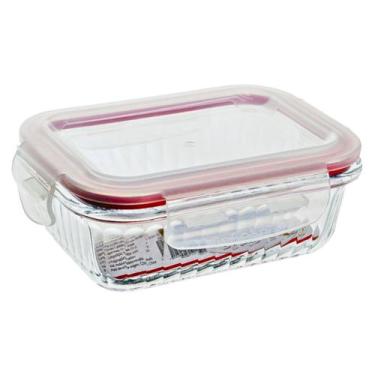 Imagem de Pote Trava Hemertico Vidro Frezzer Microondas Forno 640ml - DONA LAURA