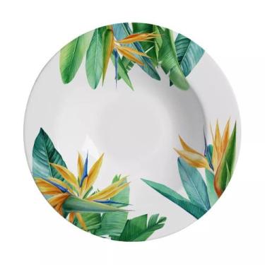 Imagem de Conjunto com 6 Pratos Fundo Estrelítzia Ø25cm - Alleanza Cerâmica