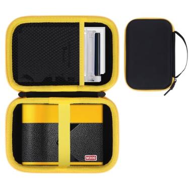 Imagem de RIYADAone Capa rígida de substituição para impressora fotográfica portátil KODAK Mini 3 Retro 3 ERA 4PASS (capa preta + amarela)