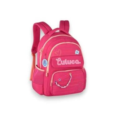 Imagem de Mochila de Costas Escolar Luluca Infantil Juvenil Clio-Feminino