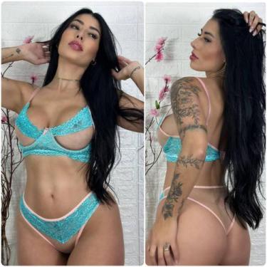 Imagem de Conjunto de Lingerie TULE SEX. Linha Confort, Variado, P
