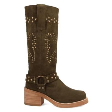 Imagem de Dingo Bota feminina Troubadour Western, Oliva, 35