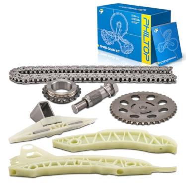 Imagem de PHILTOP Kit de corrente de distribuição do motor para Mini Cooper 2007-2012 substitui 9-0773S, 90773S, 3-1056S, 31056S, TK828, 76268