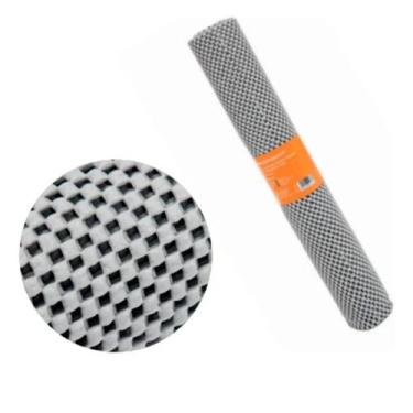 Imagem de Forro Gavetas Armários Prateleira Antiderrapante Cinza - Paramount