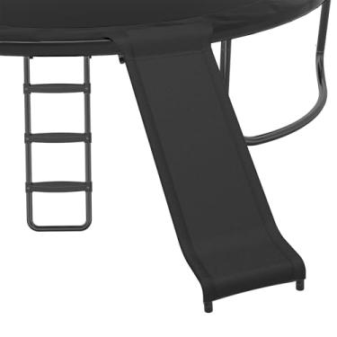 Imagem de Escada de cama elástica e acessório deslizante, escorrega universal de escada de 3 degraus para crianças, acessórios de trampolim e peças de reposição, serve para quadro de trampolim de 10 12 14 4,6 m