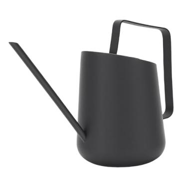 Imagem de Fockety Regador de Aço Inoxidável, Bico Longo, Pequeno Regador, Pote de Jardinagem Com Alça Confortável para Plantas de Casa de Interior, Flores Decorativas