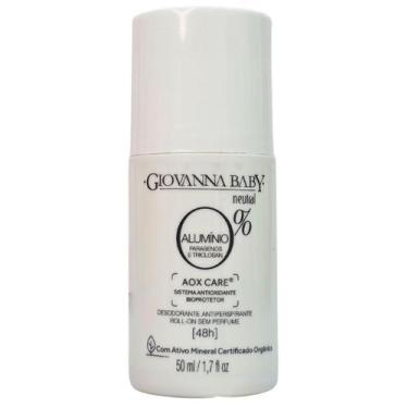 Imagem de Desodorante Roll-on 0% Alumínio Neutral 48h Vegano Giovanna Baby 50ml