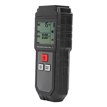 Imagem de KUIDAMOS Medidor EMF Detector de Radiação Eletromagnética Digital de para Medições de Campo Magnético Elétrico Com Display LCD para Uso Doméstico