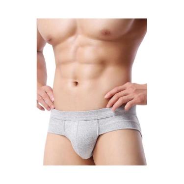 Imagem de Cuecas Masculinas De Cintura Baixa U-Convexas Modernas, Respiráveis, A