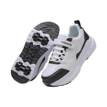 Imagem de Tênis De Patins Para Meninos E Meninas, Calçados Esportivos De 4 Rodas