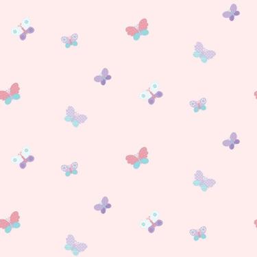 Imagem de Papel de Parede Just 4 Kids Borboletas G56008 - Rolo: 10m x 0,52m