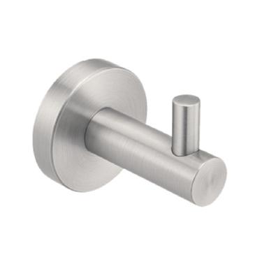Imagem de CABIDEIRO DROP SIMPLES DE PAREDE EM AÇO INOX ESCOVADO DPACE8510