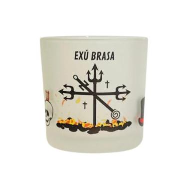 Imagem de Copo de Whisky e bebidas - 260ML - Exú Brasa - Umbanda Quimbanda e Can