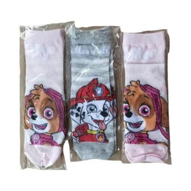 Imagem de Meias De Malha Paw Patrol Para Crianças, 3 Pares, Chase Marshall Rubbl