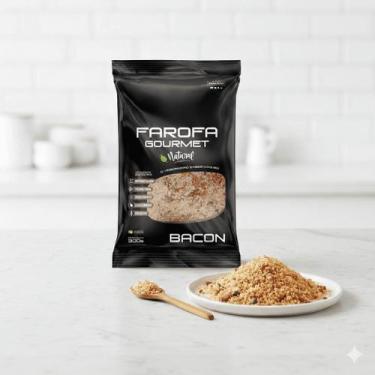 Imagem de Farofa Gourmet Poletto BACON 300g Crocante Churrasco - Poletto Aliment