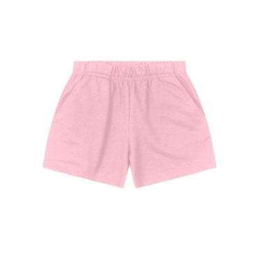 Imagem de Shorts básico infantil menina de moletinho Brandili-Feminino