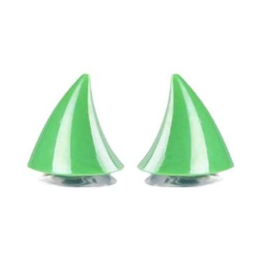 Imagem de Adesivos Decorativos De Orelhas De Gato Coloridas Para Capacete De Mot