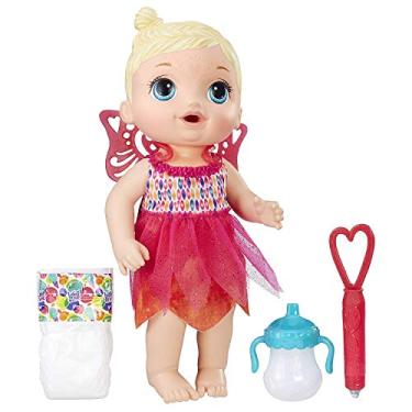 Imagem de Brinquedo Boneca Baby Alive Hora da Festa Loira - Com 4 acessórios. Bebe e faz xixi - B9723 - Hasbro