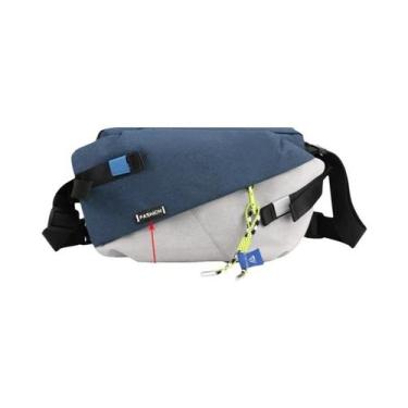 Imagem de Bolsa De Cintura Unissex Em Nylon Com Painéis, Casual, Para Viagens Ao