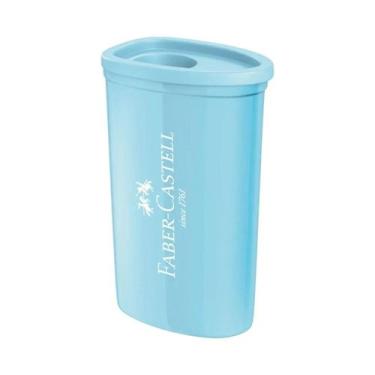 Imagem de Apontador Faber-Castell com Depósito  Tons Pastel, Compacto e Prático 