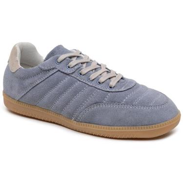 Imagem de Tênis Feminino Esportivo Casual Cano Baixo Couro Legítimo Amanda-Feminino