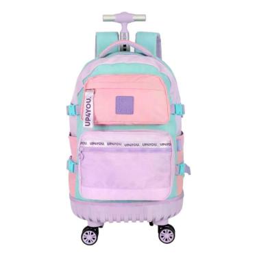 Imagem de MOCHILA INFANTIL MENINA LUXCEL C/RODAS MC49082UP-Feminino