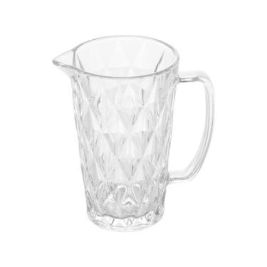 Imagem de Jarra de Vidro Água Suco Lyor Diamond Transparente 1 Litro