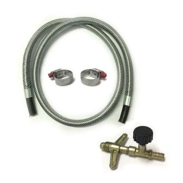 Imagem de Mangueira Flexível Trançado 1,50 Mt 500 Psi + Registro - Jp Flex