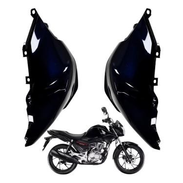 Imagem de Carenagem Lateral Tampa Aba Tanque Cg160 Start160 2025 Par