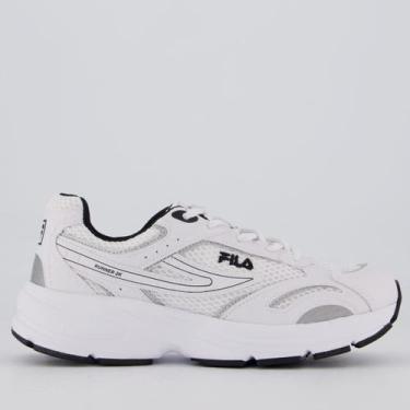 Imagem de Tênis Fila Runner 2K Feminino Branco e Preto, 38