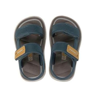 Imagem de Sandália Infantil Grendene Malaga Sport Cartago Masculina-Masculino