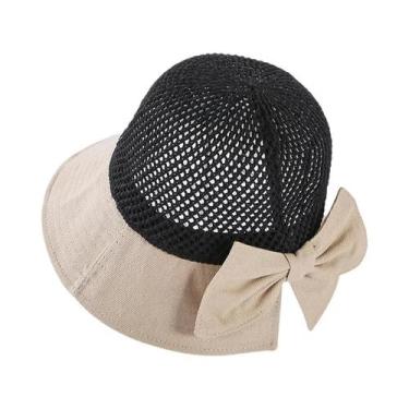 Imagem de Chapéu de Sol Dobrável Feminino - Respirável, de Malha, com Arco - Pro