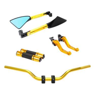 Imagem de Manete Manopla Retrovisor Guidão Titan Fan Start Cargo Lona - Stark Ra