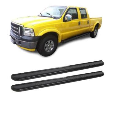 Imagem de Estribo F350 1999 2000 2001 2002 a 2012 Cabine Dupla Preto - CCF