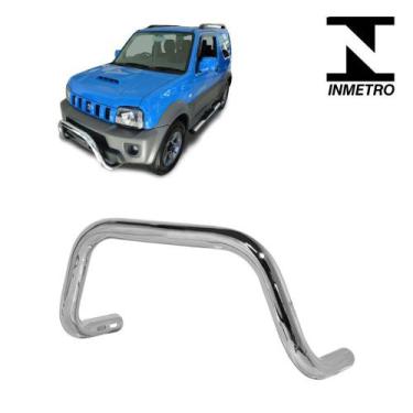 Imagem de Parachoque de Impulsão Jimny 2016 2017 2018 2019 2020 Cromo - CCF