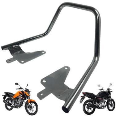 Imagem de Alça Esportiva Traseira Alta Honda Cg 160 Titan Fan Start 25 - Cruzeir