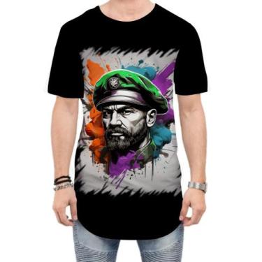 Imagem de Camiseta Longline Boina Verde Soldado Batalhão 11 - Kasubeck Store, G