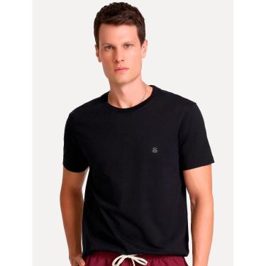 Imagem de Camiseta John John Masculina Slim Fit One Black Preta-Masculino