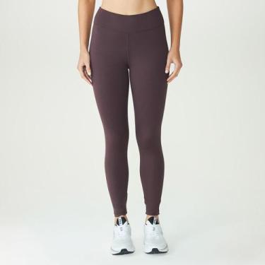 Imagem de Calça Legging Fila Flat II Feminina Marrom, G