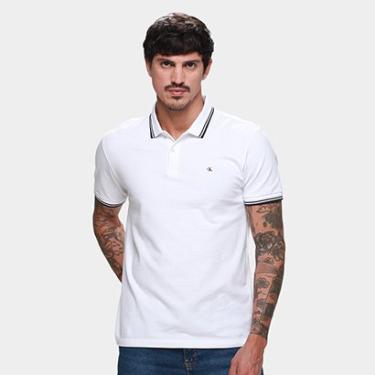 Imagem de Camisa Polo Calvin Klein Casual Masculina-Masculino
