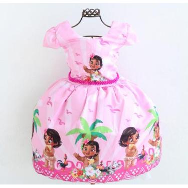 Imagem de Vestidos De Festa Diversos Temas Princesas Luxo E Tiara - Pingo De Gen