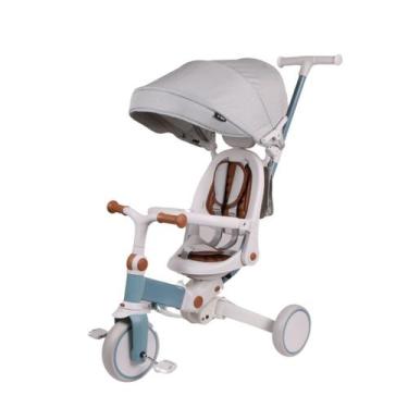 Imagem de Triciclo E-lite Trike c/ Pedal Off White Azul - Premium Baby