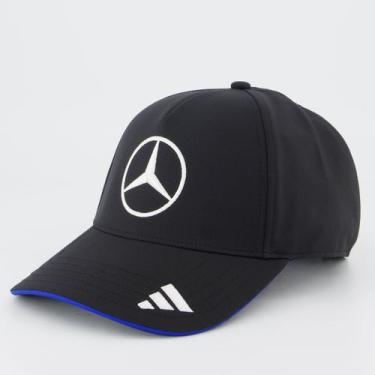 Imagem de Boné Adidas Mercedes AMG Petronas Kimi Antonelli Preto, M/G