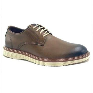 Imagem de Sapato Ferracini Casual Couro Cadarço 4645-Masculino