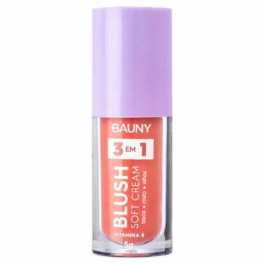 Imagem de Blush Líquido Bauny Soft Cream 3 em 1 5g, Wishes