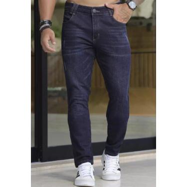 Imagem de Calça Jeans Feminina Pitbull Lançamento Ref 88183, Azul, 44