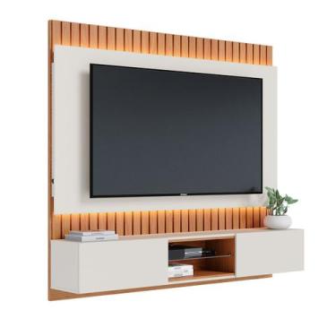 Imagem de Painel Home Suspenso para TV até 70" Cinema em Casa - Alpoim, 1,80